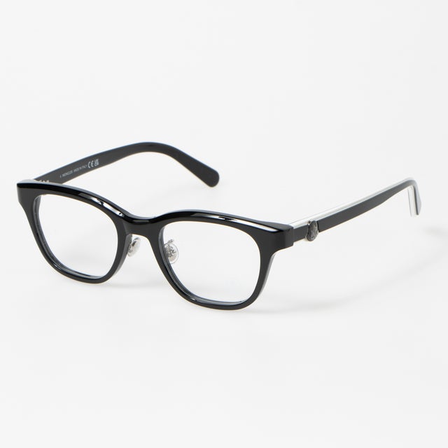 
                    メガネ 眼鏡 アイウェア レディース メンズ （ブラック/ホワイト）