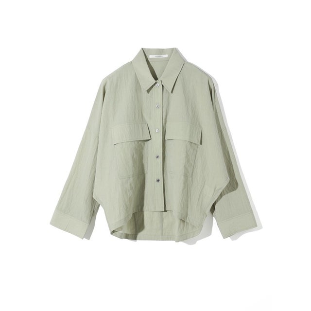 for Ladies ボクシーシャツ （ライトカーキ(color24)）