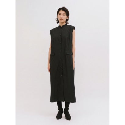 MIDIUMISOLID for Ladies エッジラインロングジレ （ブラック(color99)）｜詳細画像