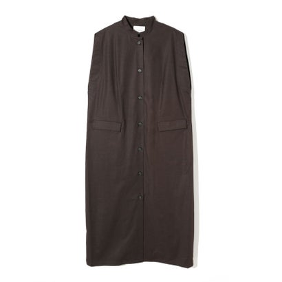 MIDIUMISOLID for Ladies エッジラインロングジレ （ブラック(color99)）｜詳細画像