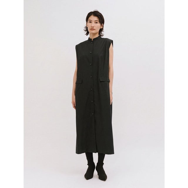 for Ladies エッジラインロングジレ （ブラック(color99)）