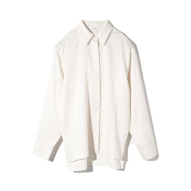 for Ladies ヒドゥンラップシャツ （オフホワイト(color11)）