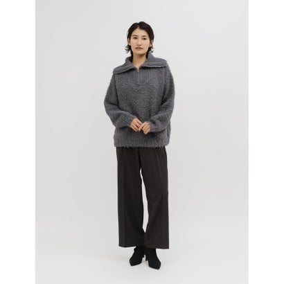 MIDIUMISOLID for Ladies エッセンシャルイーズパンツ （チャコールグレー(color92)）｜詳細画像