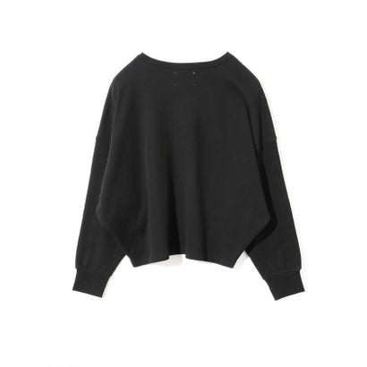 MIDIUMISOLID for Ladies ワイドスウェットプルオーバー （チャコールグレー(color92)）｜詳細画像