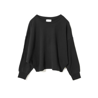 MIDIUMISOLID for Ladies ワイドスウェットプルオーバー （ブラック(color99)）｜詳細画像