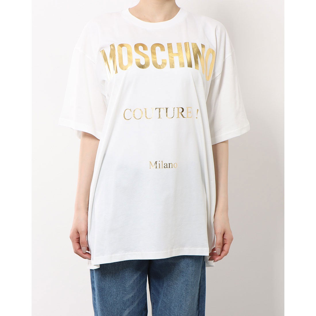 ■48/ MOSCHINO COUTURE! モスキーノ ロゴ Tシャツ