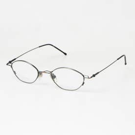 メガネ 眼鏡 アイウェア レディース メンズ （グレー/ブラック）
