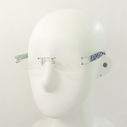 モダ MODa メガネ 眼鏡 アイウェア レディース メンズ （マットシルバー/ネイビー）｜詳細画像
