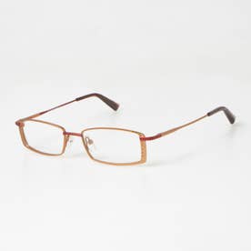 メガネ 眼鏡 アイウェア レディース メンズ （オレンジ/レッド）