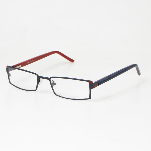 
                    メガネ 眼鏡 アイウェア レディース メンズ （ブラック/ネイビー/レッド）
