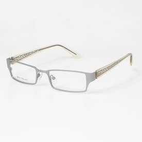 メガネ 眼鏡 アイウェア レディース メンズ （グレー/シルバー）