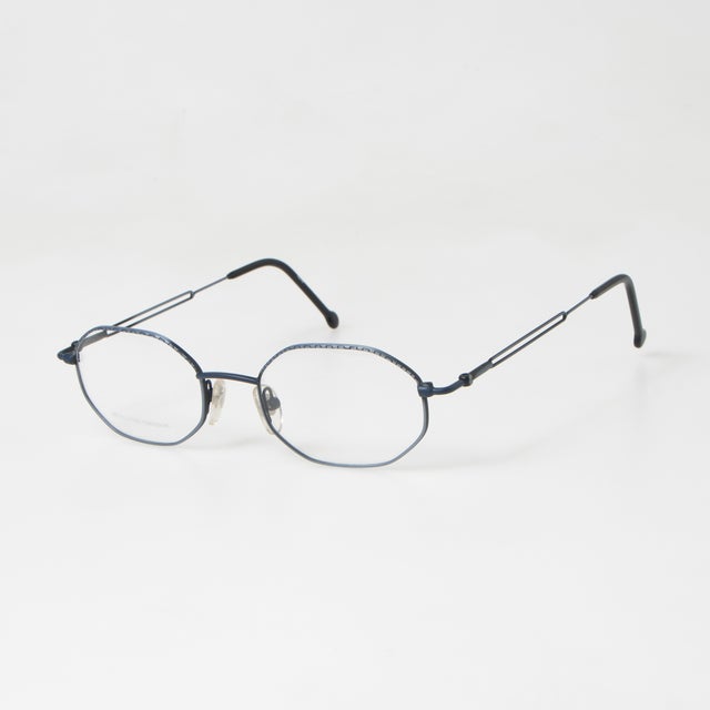 
                    メガネ 眼鏡 アイウェア レディース メンズ （ライトブルー/ブルー）
