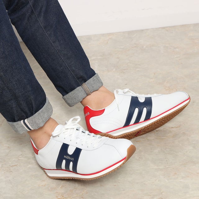 
                    CELLE （WHITE/NAVY/RED）