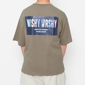 WishyTシャツ （カーキ）