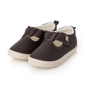 子供靴 スニーカー T-strap sneakers （CHARCOAL）
