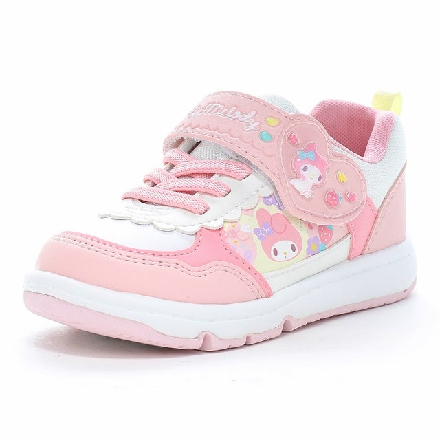 スニーカー キッズ 子供靴 サンリオ SA C043 moonstar SANRIO （ピンク）