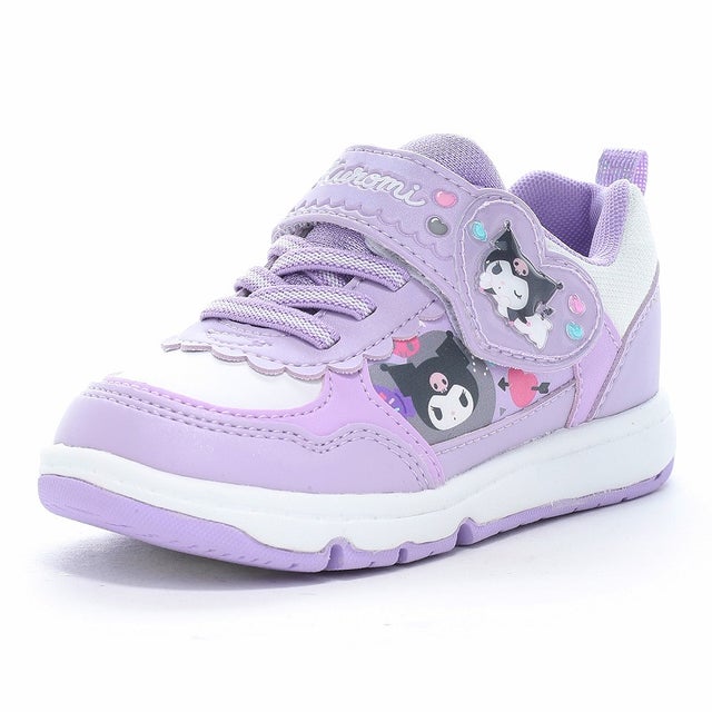 スニーカー キッズ 子供靴 サンリオ SA C043 moonstar SANRIO （パープル）