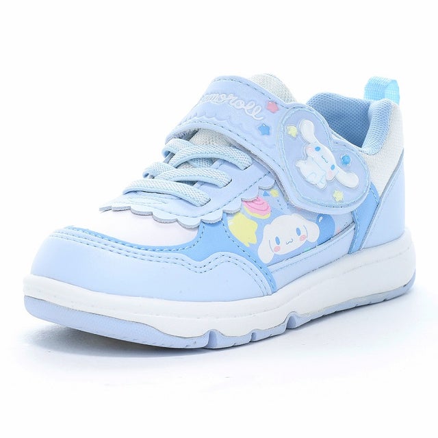 スニーカー キッズ 子供靴 サンリオ SA C043 moonstar SANRIO （ブルー）