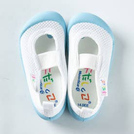 上履き 上靴 はだしっこ 蒸れにくい 日本製 軽量 通気性 抗菌 防臭 幼稚園 小学校 男の子 女の子 小学校 （サックス）