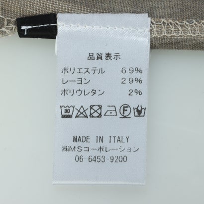 モードフルーレ MODE FOURRURE イタリア製シャツ （タウペ）｜詳細画像