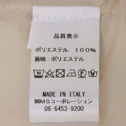 イタリア製チェック柄コート （ピンク）｜詳細画像