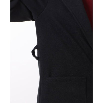 モードフルーレ MODE FOURRURE イタリア製テーラー襟ロングコート （ブラック）｜詳細画像