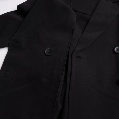 モードフルーレ MODE FOURRURE イタリア製ロングコート （ブラック）｜詳細画像