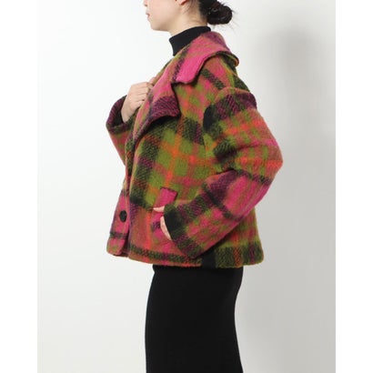 モードフルーレ MODE FOURRURE イタリア製ウールジャケット （ピンク）｜詳細画像