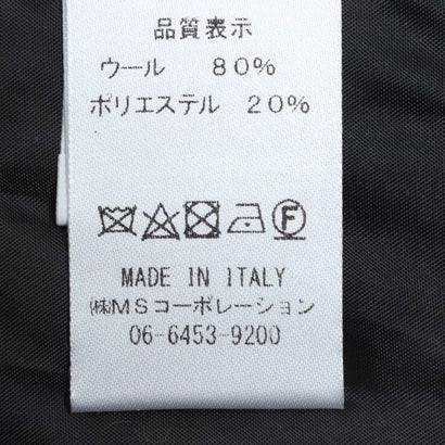 モードフルーレ MODE FOURRURE イタリア製ウールコート （グレー）｜詳細画像