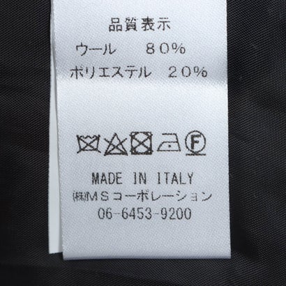 モードフルーレ MODE FOURRURE イタリア製ウールコート （グレー）｜詳細画像