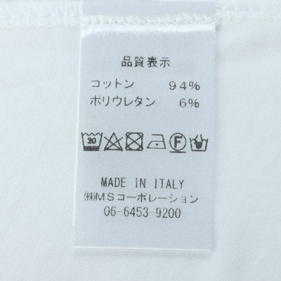 モードフルーレ MODE FOURRURE イタリア製Tシャツ （グリーン）｜詳細画像