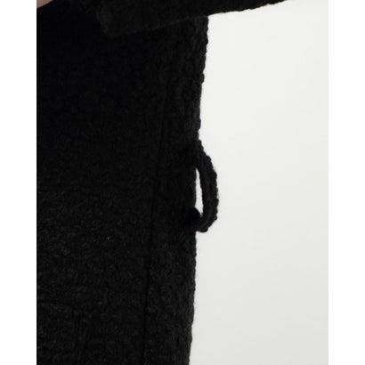 モードフルーレ MODE FOURRURE イタリア製コート （ブラック）｜詳細画像