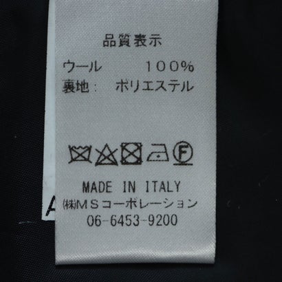 モードフルーレ MODE FOURRURE イタリア製ウールコート （グレーマルチ）｜詳細画像