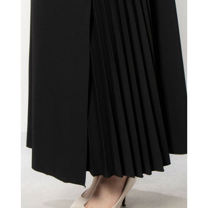モードフルーレ MODE FOURRURE イタリア製プリーツスカート （ブラック）｜詳細画像