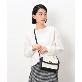 雑材ショルダーバッグ （ブラック）