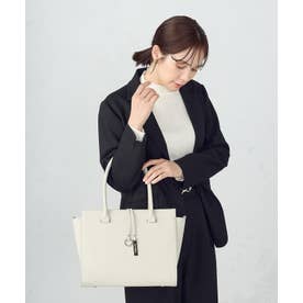 ロゴプレートトート （ベージュ）