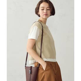 ひねり金具 ミニショルダー （ブラウン）