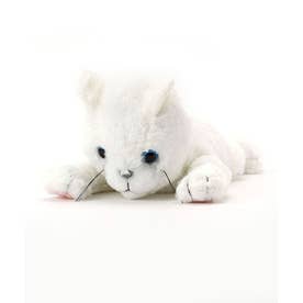 モノコムサ MONO COMME CA 抱きぬいぐるみ 猫 （ホワイト