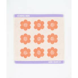 ハンカチタオル 花柄 （ピンク）
