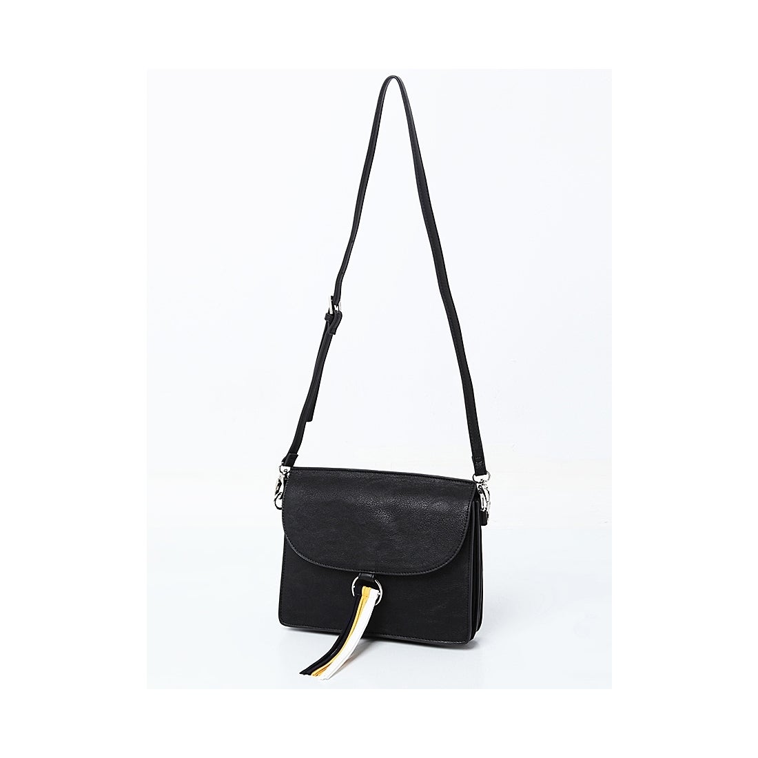 MURUA フリンジ付ショルダーBAG ホワイト -靴＆ファッション通販 