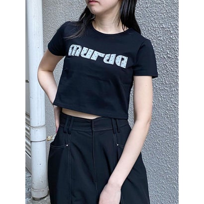 パターンロゴパッチTシャツ （ホワイト）｜詳細画像