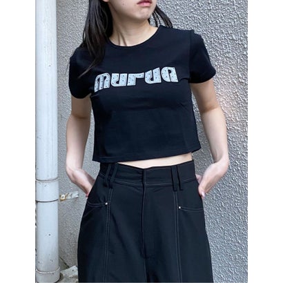 パターンロゴパッチTシャツ （ホワイト）｜詳細画像