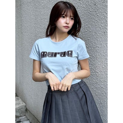 パターンロゴパッチTシャツ （ホワイト）｜詳細画像