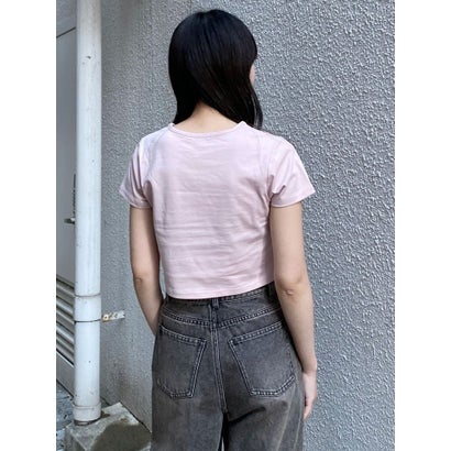 パターンロゴパッチTシャツ （ホワイト）｜詳細画像