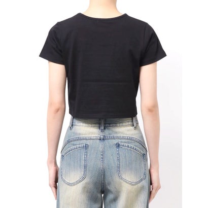 パターンロゴパッチTシャツ （ホワイト）｜詳細画像