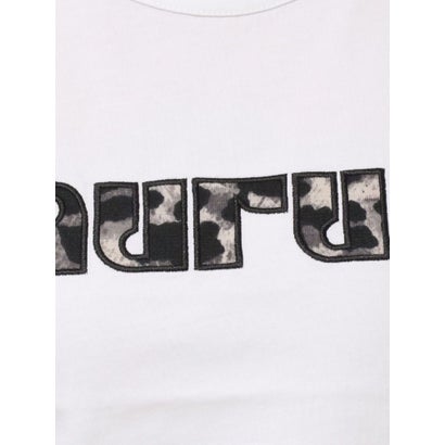 パターンロゴパッチTシャツ （ホワイト）｜詳細画像