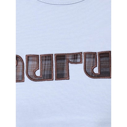 パターンロゴパッチTシャツ （ホワイト）｜詳細画像