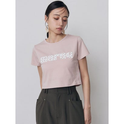 パターンロゴパッチTシャツ （ホワイト）｜詳細画像