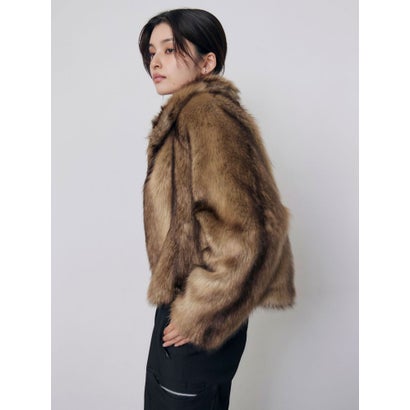 ムルーア MURUA グラデーションフェイクファーブルゾン （ミックス）｜詳細画像