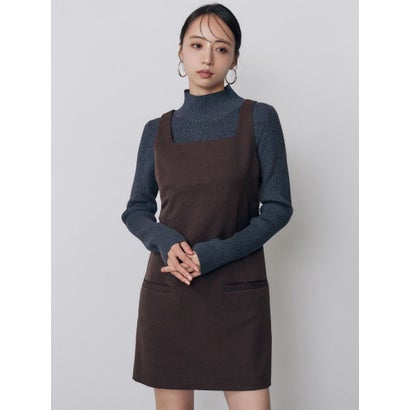 ムルーア MURUA ベーシックハイネックニット （ライトミックス）｜詳細画像